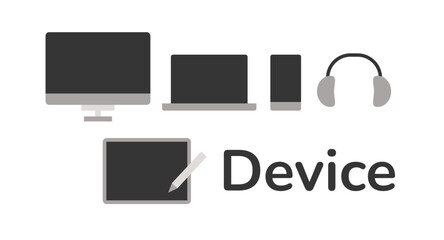 tablet pc with headphones