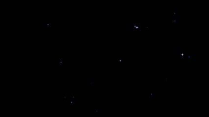 Stars blinking sparkle animation on black background. Twinkle light glitter stars sparkling. Pulsing stars twinkling starry night sky. Twinkle stars light animation. Twinkle light stars sparkle. 4k - Powered by Adobe