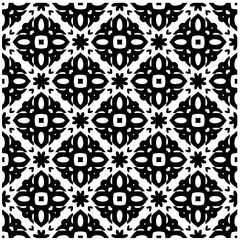 Black pattern.Seamless texture. Vector graphics for design, prints, decoration, cover, textile, digital wallpaper, web background, wrapping paper, clothing, fabric, packaging, cards.