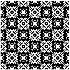 Black pattern.Seamless texture. Vector graphics for design, prints, decoration, cover, textile, digital wallpaper, web background, wrapping paper, clothing, fabric, packaging, cards.