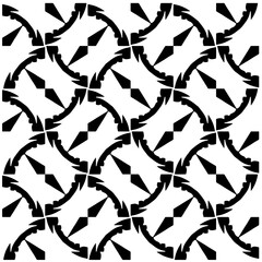 Black pattern.Seamless texture. Vector graphics for design, prints, decoration, cover, textile, digital wallpaper, web background, wrapping paper, clothing, fabric, packaging, cards.