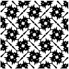 Black pattern.Seamless texture. Vector graphics for design, prints, decoration, cover, textile, digital wallpaper, web background, wrapping paper, clothing, fabric, packaging, cards.