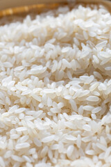 close up of rice