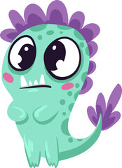 Cute Green Monster