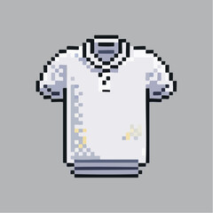 Pixel Art Polo Shirt Icon