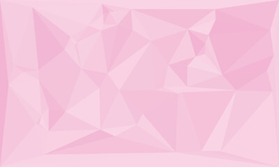 Fototapeta premium Abstract Pink Geometric Polygonal Background with Subtle Gradient