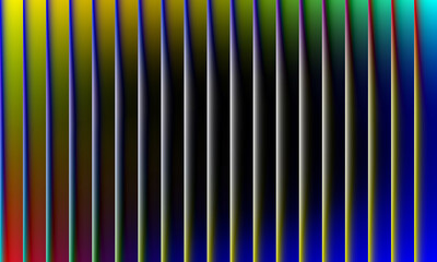A vibrant abstract background featuring a spectrum of colors blending seamlessly, creating a mesmerizing visual effect with vertical lines and gradients, perfect for modern designs
