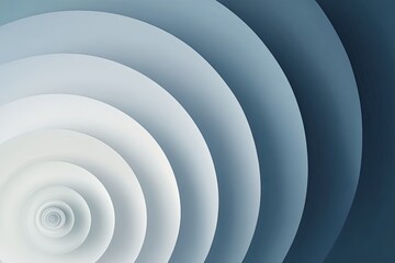 Concentric circular bands display a subtle gradient progression from light to dark tone