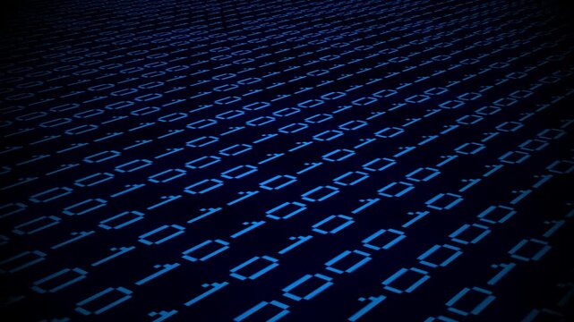 Abstract background with binary code concept