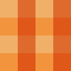 Abstract Checked Pattern Background: Orange and Peach Gingham Square Tile Texture