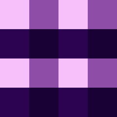 Abstract Checked Pattern Background: Dark Purple and Lilac Square Tile Texture