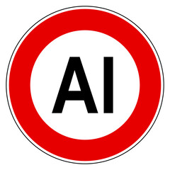 AI und Schild
