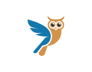 Stylized owl logo