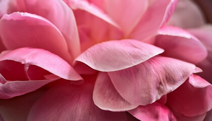 a mesmerizing close up revealing intricate details of pink petals