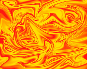 Vibrant Fluid Abstract Gradient Background with Colorful Liquid Flow and Modern 3D Texture