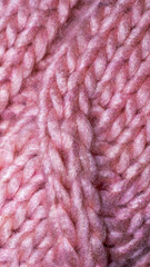 purple wool fabric with an interesting pattern