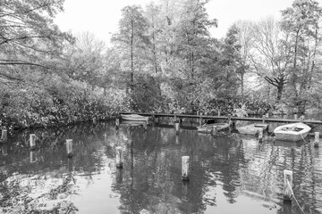 Herbst am Pr&ouml;bstingsee in Borken