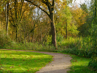 Naklejka premium Herbst am See