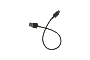 USB to micro-USB charging cable is isolated.
