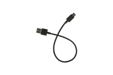 USB to micro-USB charging cable is isolated.