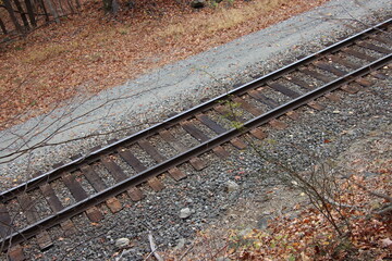 Railroad tracks