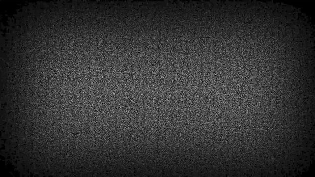 Glitch static white noise in television . Tv no signal animation. Noise overlay texture pattern. VHS Static Noise, Realistic VHS glitches, TV Screen No signal,