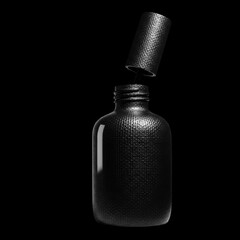 Bag filled with coins and tied with rope knot isolated illustration on transparent background