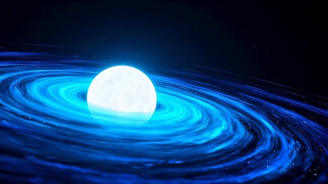 White dwarf with accretion disk