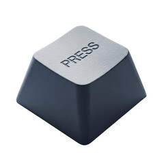 Single white sneaker with laces on display side isolated illustration on transparent background