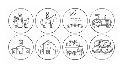 Various crowns, hearts, stars, crystals, sparkles, arrows, lightning, diamonds, signs, and symbols are represented in this vector pack. Isolated doodle pieces drawn by hand on a white backdrop.