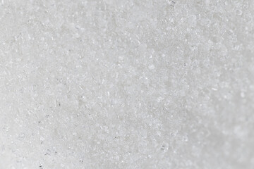 Extreme Close Up Macro White Sugar Texture