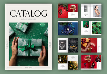 Christmas Catalog Layout