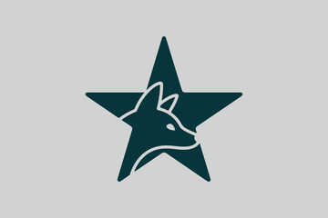 Fox head modern logo symbol Vector Art, Icons, and Graphics