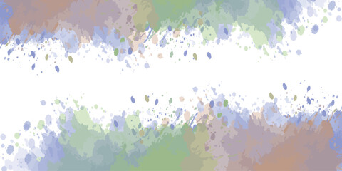 Obraz premium Pastel Vibrant watercolor paint brush. watercolour texture for cards, Brushstrokes and splashes.
