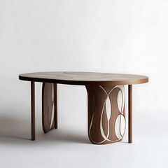 Contemporary Art Nouveau influenced living room table