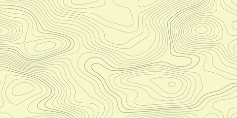 Abstract white topography vector background, Topographic map lines background. Abstract vector illustration.