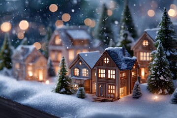 눈 내리는 마을