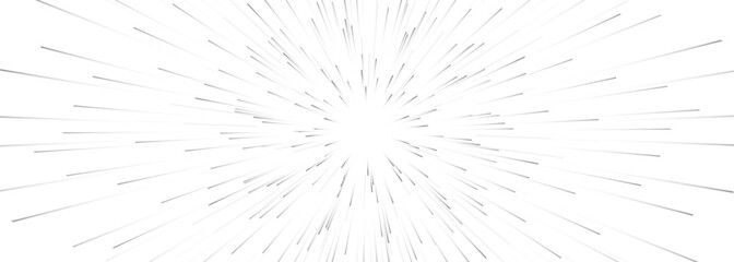 Festive fireworks on a transparent background. Gray rays comic explosion. PNG halftone, pop art style effect. Vector illustration