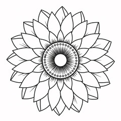Mandala Coloring Page