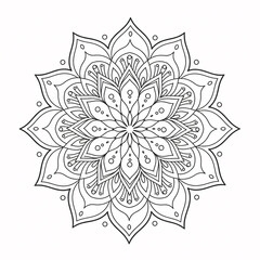 Mandala Coloring Page