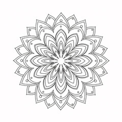 Mandala Coloring Page