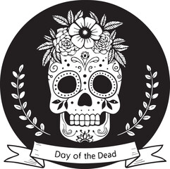  A vintage gothic skull with crossbones and wings is a popular vector illustration symbol for tattoo art, Halloween design, or pirate icon sign