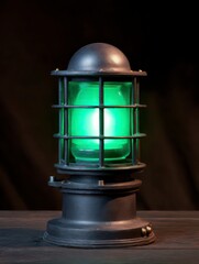 Vintage Lantern Illuminated: An antique metallic lantern exudes a soft, inviting glow, casting an evocative ambiance, reminiscent of yesteryear's charm.