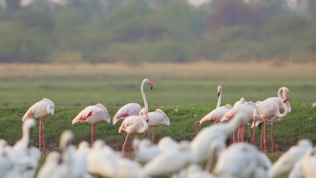 Flamingos: The Grace of Nature | Cinematic Bird Documentary in 4K