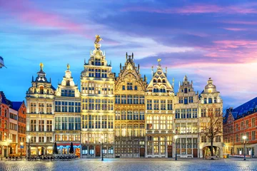 Fototapete Rund Antwerpen The Grote Markt in Brussels, Belgium 860  © Kovacs