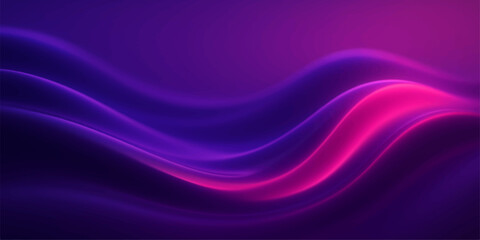 Smooth purple and pink flowing silk wave texture design background pattern