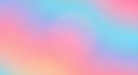 Obraz premium Soft pastel gradient background with subtle pixelated texture and gentle color blending