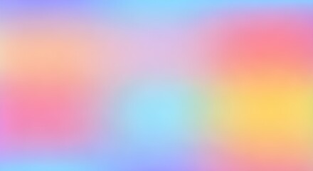 Obraz premium Soft pastel gradient background with blended colors and dreamy hues