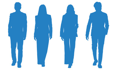 People silhouettes 137