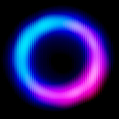 Red and Blue Abstract Energy Flow Neon Fusion Background